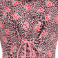 Robe Lola Cerise Leopard Rose