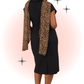 Robe Lorelei Noir Et Léopard