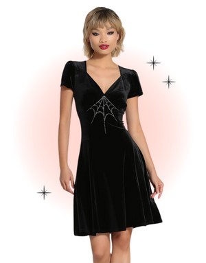 Black Morticia Dress
