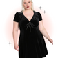 Vestido Morticia Negro