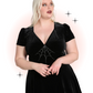 Vestido Morticia Negro