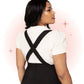 Robe Pinafore Basil Noir