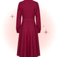 Robe Tiziana bordeaux
