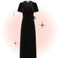 Robe Winnie Velours Noir