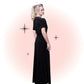 Robe Winnie Velours Noir