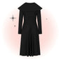 Robe Évasée Carla Noire