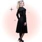 Robe Évasée Carla Noire