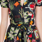 Robe Chemisier Évasée Frida Noire