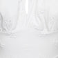 Robe Évasée Sammy Jo Broderie Anglaise Blanche