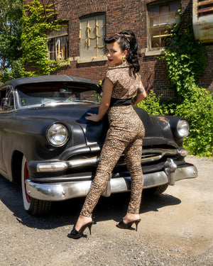 Pantalon Cry Baby Leopard