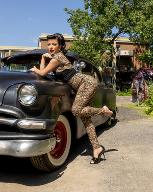 Pantalon Cry Baby Leopard