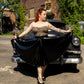 Everyday 50s Flared Skirt in Glamour Obscure Black