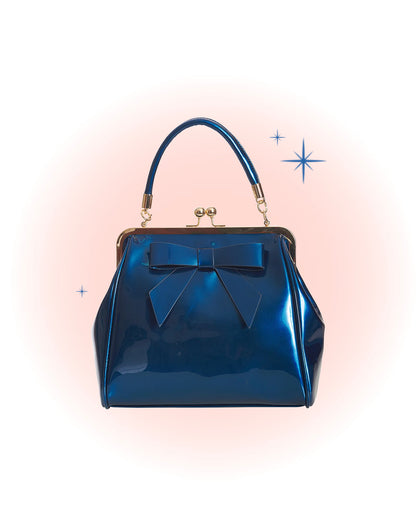 Sac À Main American Vintage Bleu Électrique