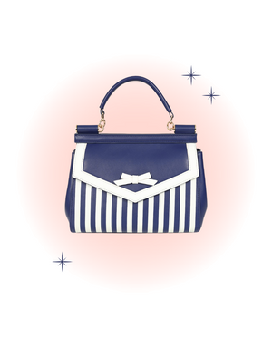 Navy Ravello Handbag