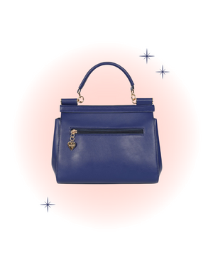 Navy Ravello Handbag