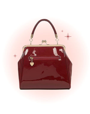 American Vintage Burgundy Handbag