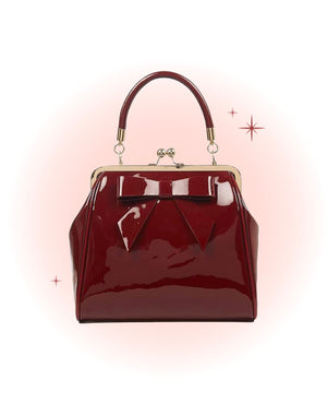 American Vintage Burgundy Handbag
