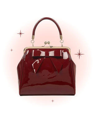 American Vintage Burgundy Handbag