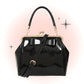 Sac À Main American Vintage Noir Brillant