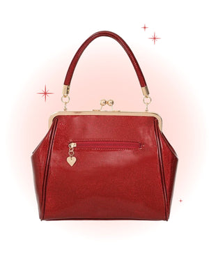Sac À Main American Vintage Rouge Brillant