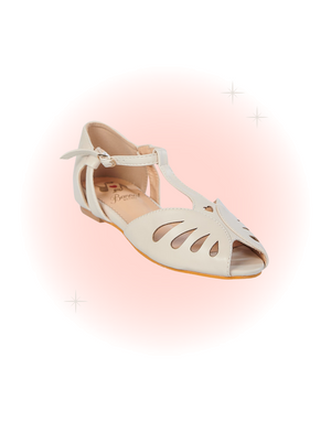 Cream Secret Love Sandal