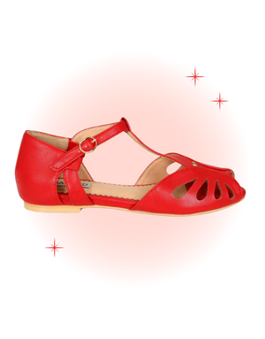 Red Secret Love Sandal