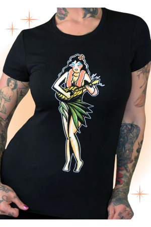 T-Shirt Hula Girl