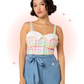 Top Suzon Multicolore