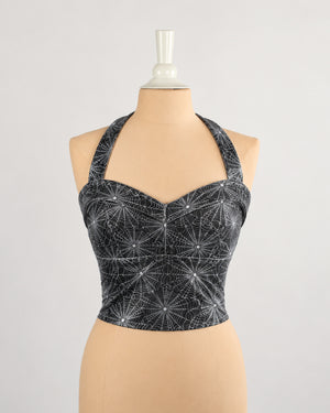 Top Chevy Spiderweb Noir