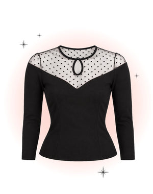 Top Evita Black