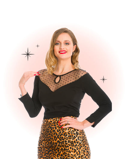 Top Evita Noir