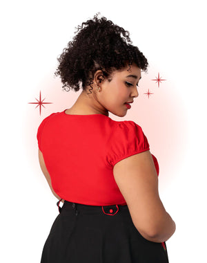 Top Priscilla Rouge