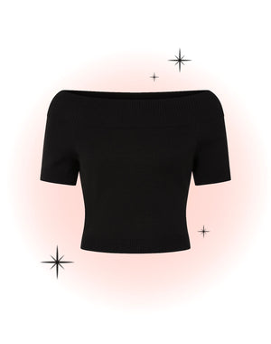 Tricot Lavinia Noir