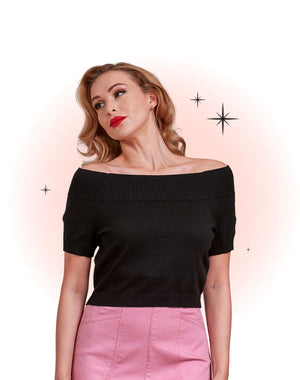 Tricot Lavinia Noir