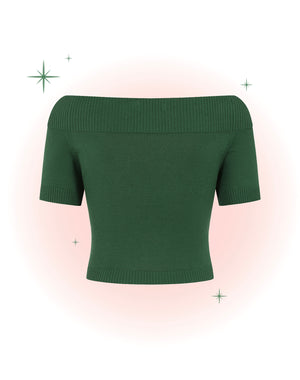 Tricot Lavinia Vert