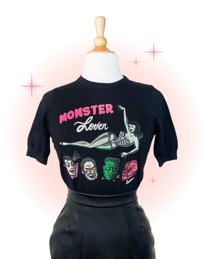 Tricot Monster Lover Noir