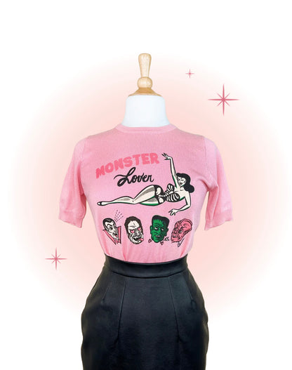 Tricot Monster Lover Rose