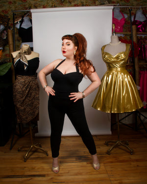 Pantalon Cigarette Cry Baby Noir