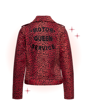 Red Motor Queen Service Jacket