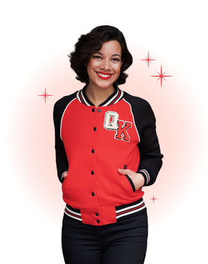 Veste Universitaire Wild Rebel Rouge