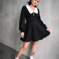 Mini-Robe Évasée Dollhouse Noire