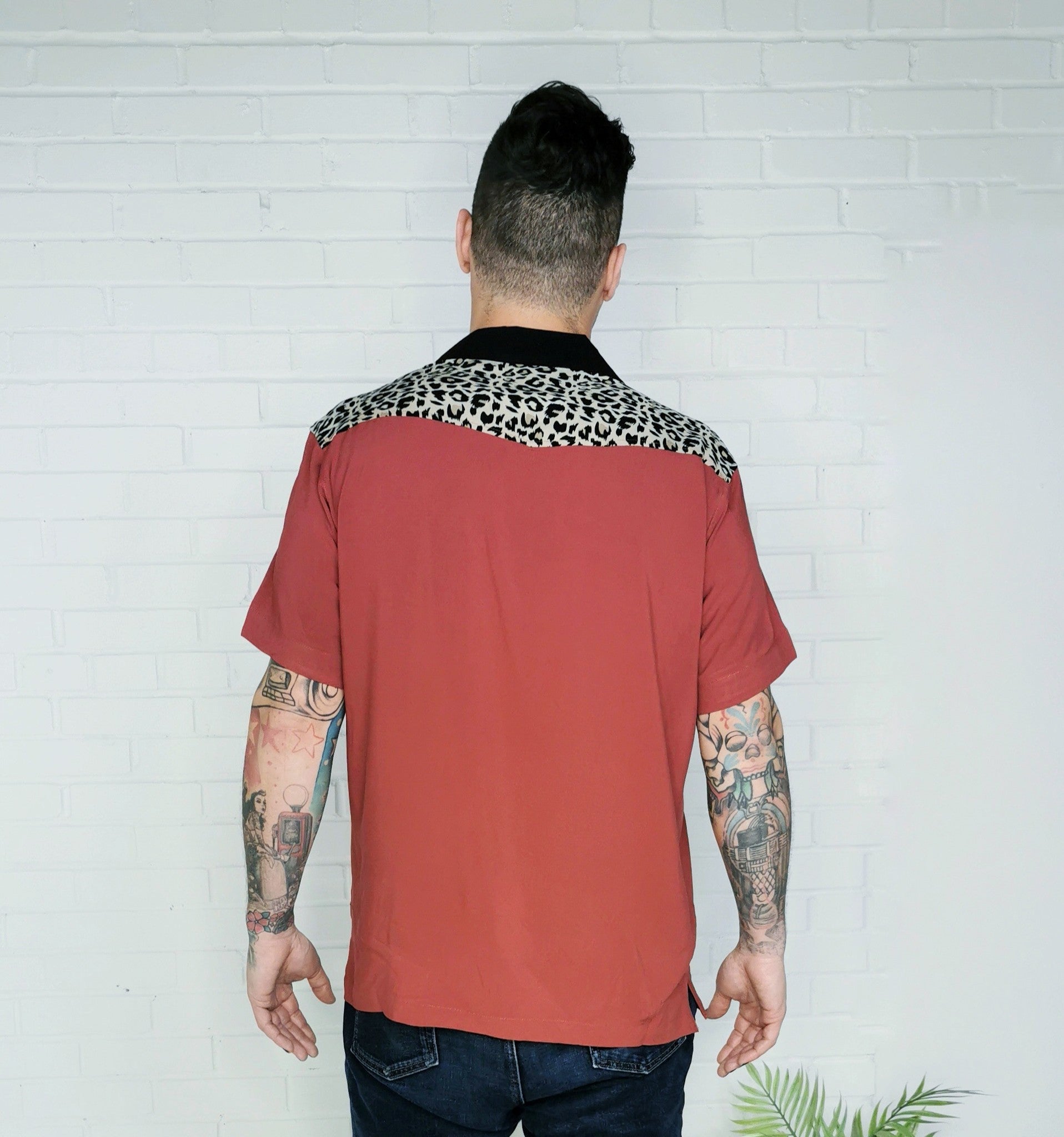 Back-Red-Leopard-Retro-Bowling-Shirt