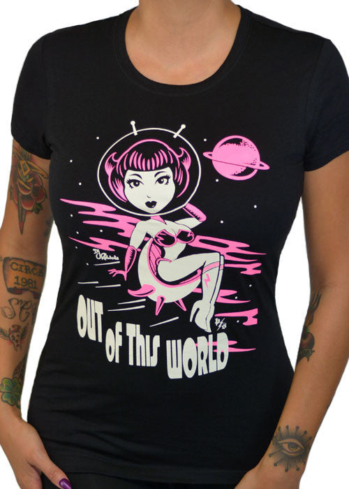 T-Shirt Out Of This World Noir S