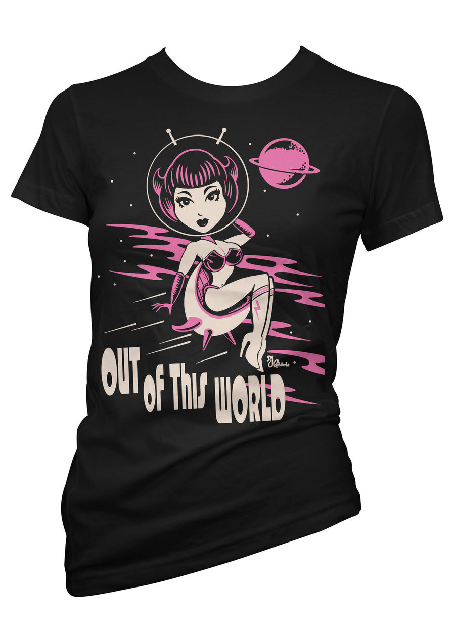 T-Shirt Out Of This World Noir M