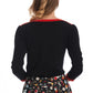 Tricot Atomic Star Noir Et Rouge  L