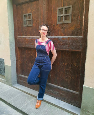 Salopette Indigo Bleu Foncé 28R