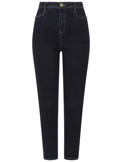 Jeans Lulu Cigarette Bleu XXS