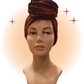 Booty Jones Turban Extra-Large Bourgogne Velour