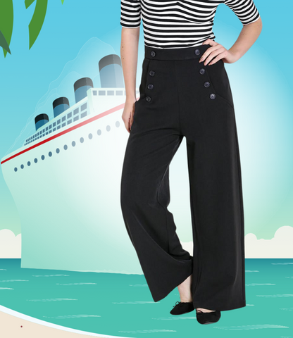 Pantalon Carlie Marine XS