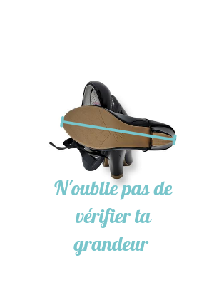 Chaussure Wiggle Noir Lustré 10